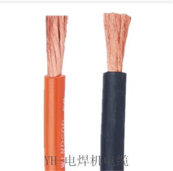 Cabo de soldagem de borracha