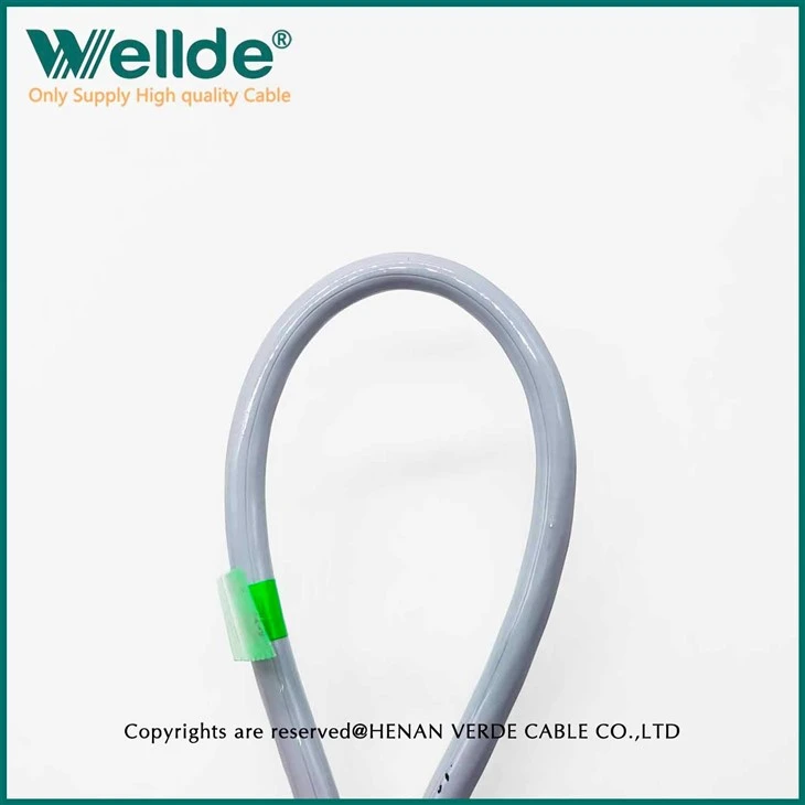 Gray 8 Core High Temperature Cable