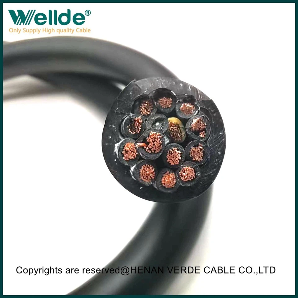 High Temperature And Flame Retardant Control Cable